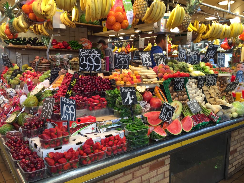 Frutas-Vegetales-Boqueria